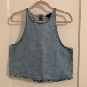 Lucky Brand Denim Tank Top Size M